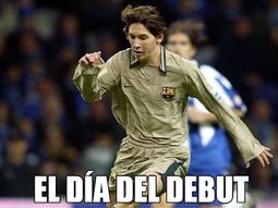 hace 10 anos debutaba messi en la primera del barcelona hace 10 anos debutaba messi en la primera del barcelona