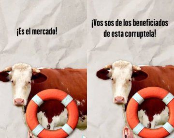 Explicado con vacas: el espectacular video viral que grafica a los seguidores de Milei