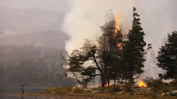 lograron contener el fuego que ya afecto 20 mil hectareas en chubut lograron contener el fuego que ya afecto 20 mil hectareas en chubut