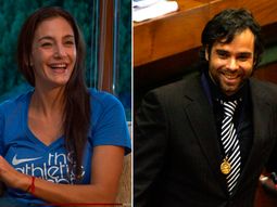 El romance de Luciana Aymar y el chileno Fernando González