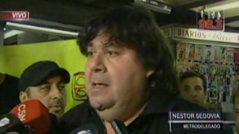 la catarsis de segovia en medio del paro de subtes la catarsis de segovia en medio del paro de subtes