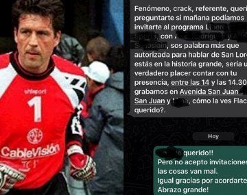 El chat viral de Passet con un periodista que lo invitó a hablar mal de San Lorenzo y al que escrachó sin querer