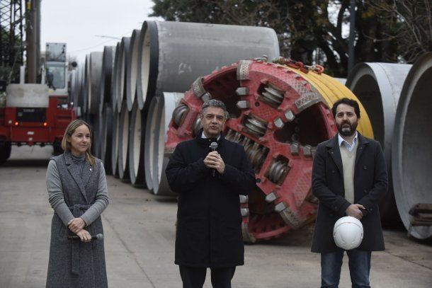 Jorge Macri anunció nuevas obras hídricas en la Ciudad de Buenos Aires.