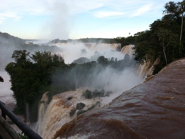 Cierran el sendero de la Garganta del Diablo en el Parque Iguazú