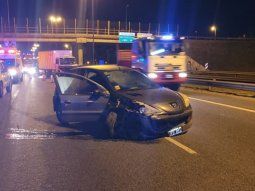 Así fue la persecución en Panamericana que dejó a dos policías heridos