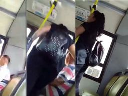¡Qué saludás, si vos no tenés amigas!: el video viral de una mujer que violenta a su pareja