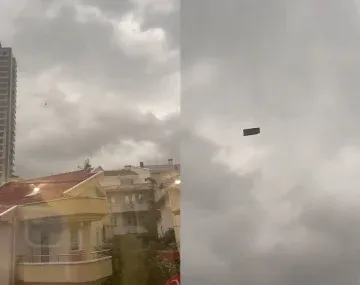 La verdad sobre el sillón volador en el temporal de Bahía Blanca