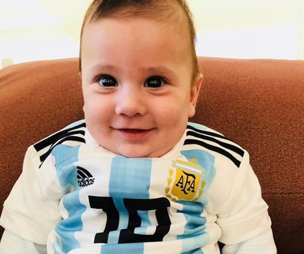 Vamos papi: la foto más tierna de Anto Roccuzzo para alentar a Messi