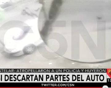 VIDEO: Atropellaron a un policía