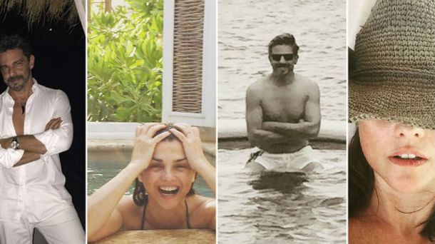 La paradisíaca luna de miel de Araceli González y Fabián Mazzei