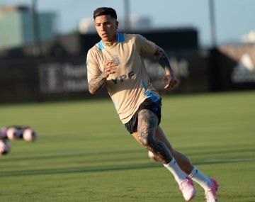 Enzo Fernández fue desafectado de la Selección para el amistoso frente a Puerto Rico
