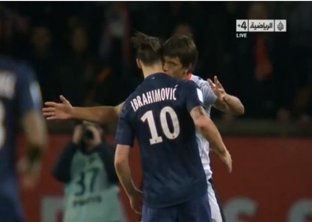 La curiosa forma de marcar a Ibra de Renato Civelli