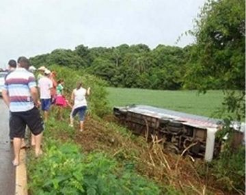 Volcó un micro y murieron cuatro personas en Misiones