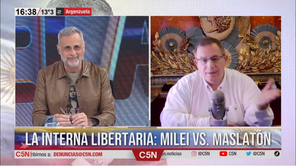 Carlos Maslatón le respondió a Javier Milei: El que se reúne con Macri es él