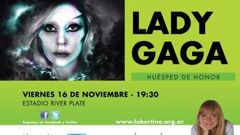 Lubertino espera con ansias a Lady Gaga Lubertino espera con ansias a Lady Gaga