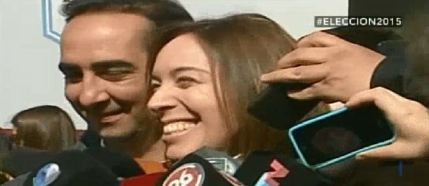 Votó Vidal: Ojalá que todo sea con paz y calma