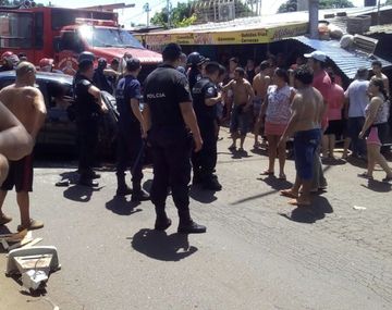 El adolescente quedó internado con lesiones graves