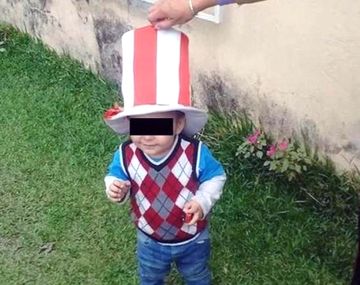 Martín, el nene de 3 años que cayó de un 9° piso