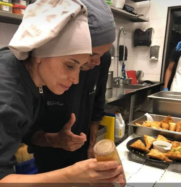 María Fátima Díaz fue atacada con un arma blanca (Foto gentileza 0221)