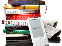 Amazon anunció que vende más libros electrónicos que de papel