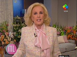 mirtha legrand: es muy fea la situacion que vivo en america mirtha legrand: es muy fea la situacion que vivo en america