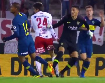 Esteban Andrada y una extraña salida