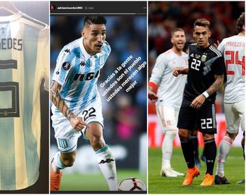 Leandro Paredez, Ricardo Centurión y Lautaro Martínez, tres de los excluidos