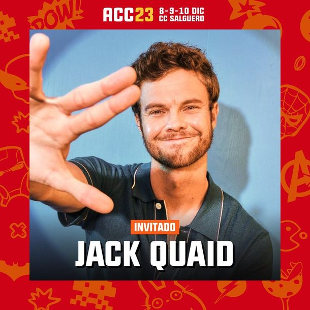 Jack Quaid llega a Argentina. Foto: (Comic Con) Jack Quaid llega a Argentina. Foto: (Comic Con)