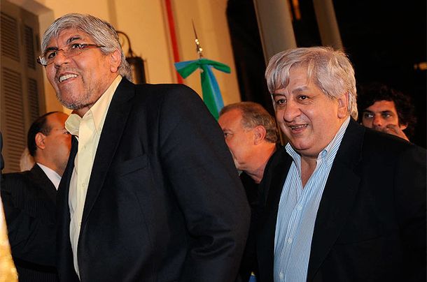 Hugo Moyano y Julio Piumato