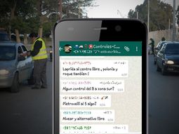 polemico: crean grupos de whatsapp para evitar los controles de transito polemico: crean grupos de whatsapp para evitar los controles de transito