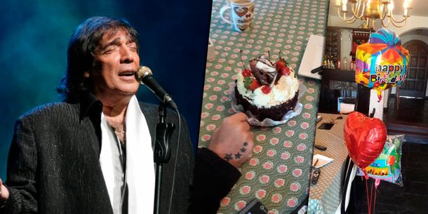 Cacho Castaña festejó su cumpleaños: el emotivo mensaje de su novia