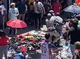 Ciudad: las ventas de los manteros bajaron un 25% interanual