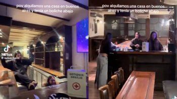 Video viral: alquilaron una casa en Buenos Aires y descubrieron que abajo funcionaba un histórico boliche. Video viral: alquilaron una casa en Buenos Aires y descubrieron que abajo funcionaba un histórico boliche.