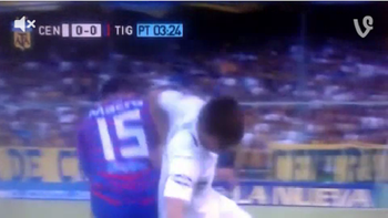 se puso nervioso: mira el espectacular cano de un jugador de rosario central se puso nervioso: mira el espectacular cano de un jugador de rosario central