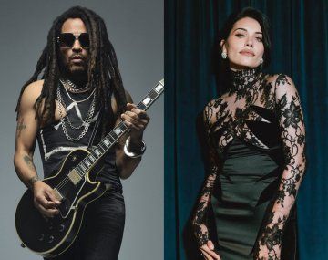 Lenny Kravitz y Eva de Dominici