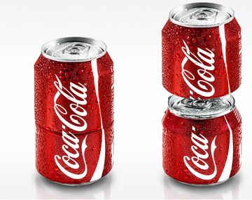 Coca Cola crea una lata divisible para que se pueda compartir