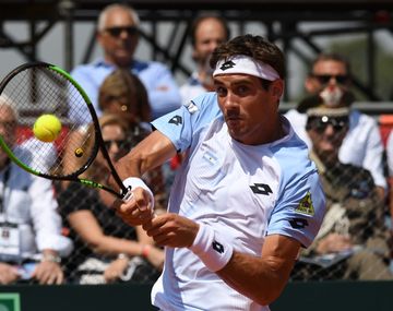 Copa Davis: Guido Pella perdió ante Paolo Lorenzi