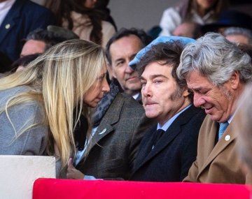 Karina y Javier Milei.