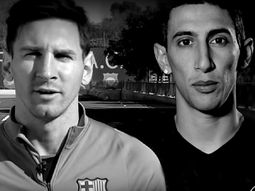 el homenaje de messi y di maria a las victimas de los atentados en paris el homenaje de messi y di maria a las victimas de los atentados en paris
