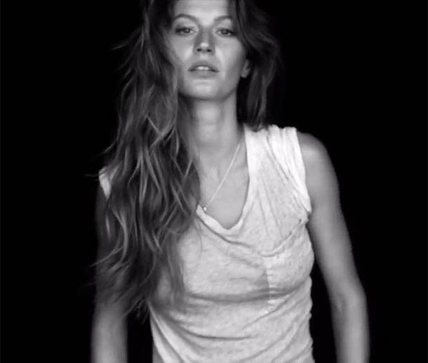Gisele Bündchen, embarazada en su nueva campaña