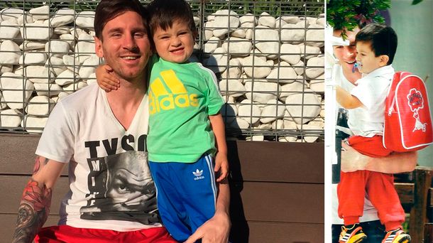 Lionel Messi y su devoción por Thiago: papá todoterreno