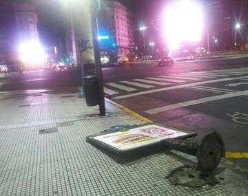 Fuertes vientos azotan a la Ciudad y al Conurbano