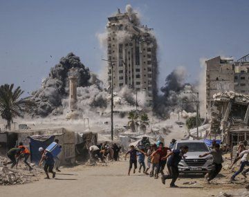Nuevo ataque masivo de Israel en la Franja de Gaza: Está en llamas