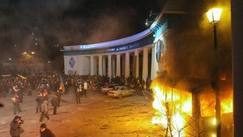 las fotos de la protesta en ucrania las fotos de la protesta en ucrania
