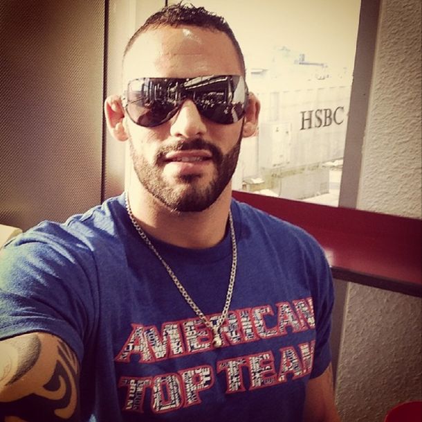 UFC: Ponzinibbio ya está en Porto Alegre para su esperada pelea