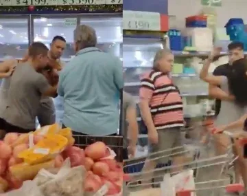 Dos mujeres a los golpes en un super de Córdoba por la última bandeja de carne de oferta
