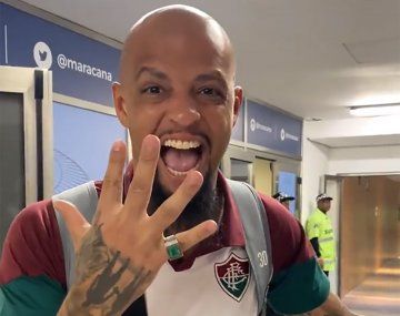 La cargada de Felipe Melo a River tras la goleada de Fluminense