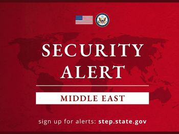 Alerta global de Estados Unidos: piden evitar viajes a Medio Oriente