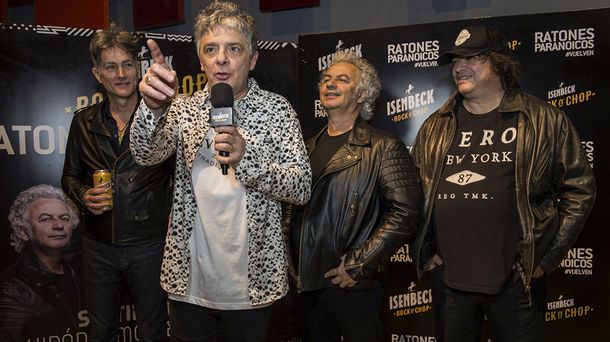 Los Ratones Paranoicos anticiparon su show en el Hipódromo de Palermo
