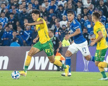 Defensa y Justicia fue goleado por Millonarios en el debut en Sudamericana